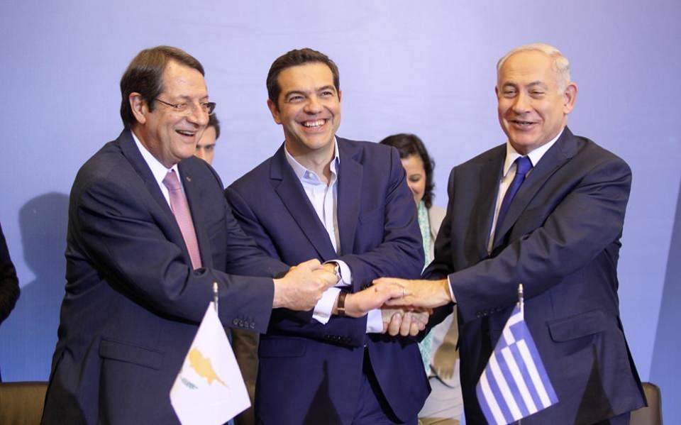 Greece-Israel-Cyprus summit brought forward, Vassilis Nedos