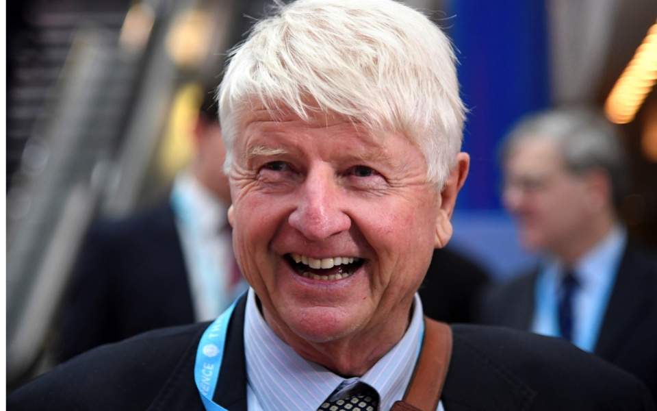 UK PM's father Stanley Johnson within 