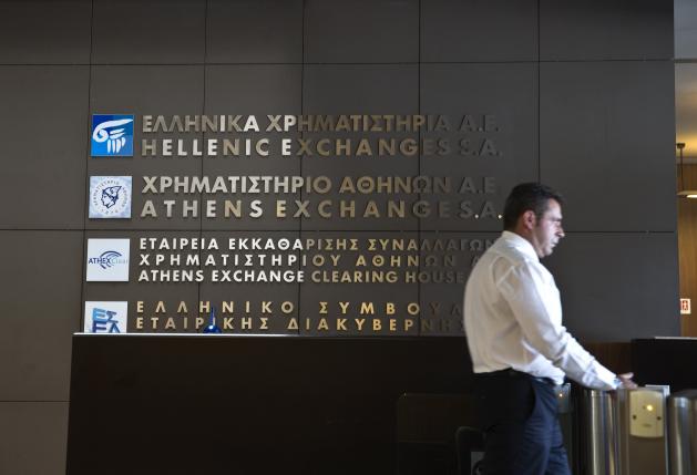 Banks lead Greek stock slump in first day of trading after closure