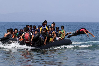 Coast guard rescues 1,417 migrants in three days off Aegean islands