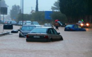 Rain, high winds wreak havoc on Ionian islands