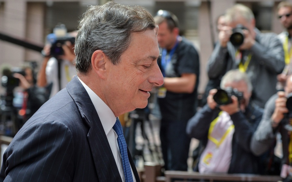 Draghi urges Greece to reform pension system