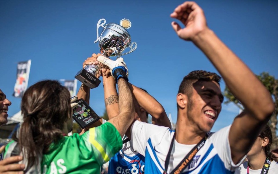 Greece wins INSP trophy at Homeless World Cup