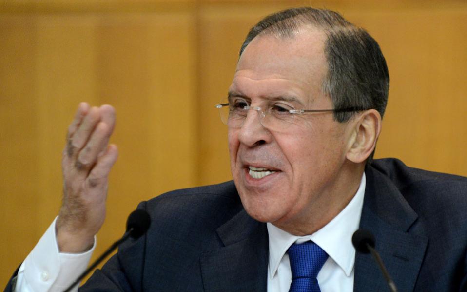 Russia flying military equipment and aid to Syria, says Lavrov