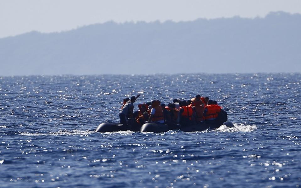 Migrant boat sinks on the way to Greek island, 17 reported dead