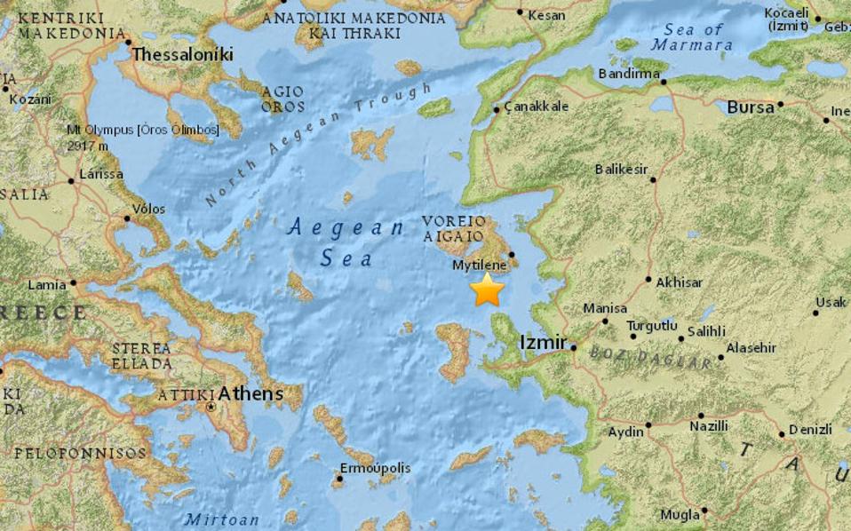 4.7 quake hits Lesvos