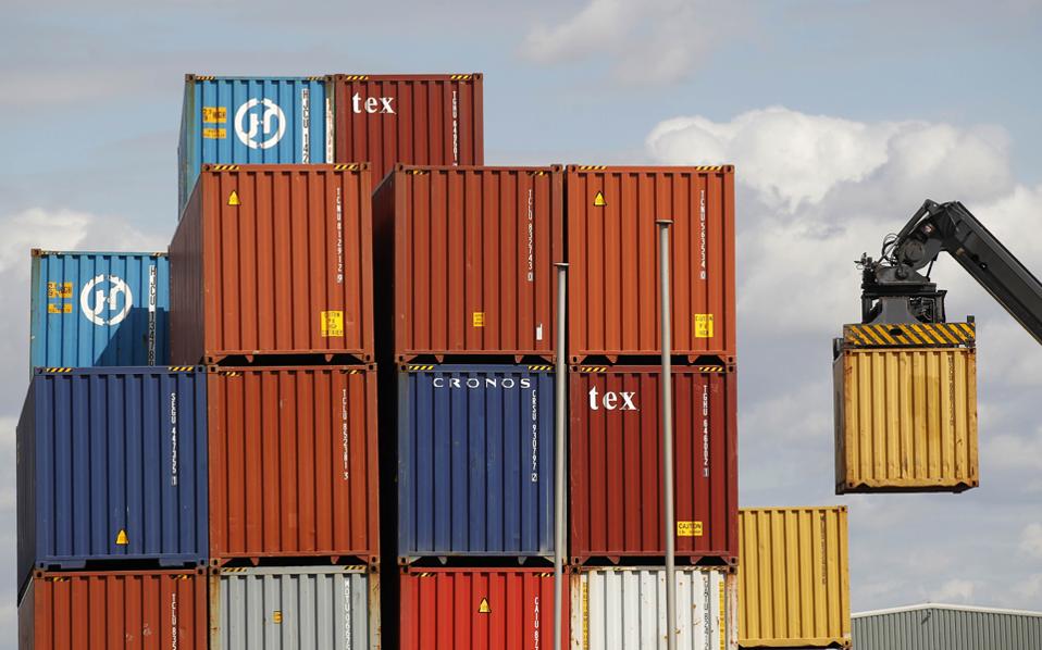 August export decline eases