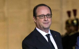 French president says ‘I’m here to help’ ahead of Athens visit