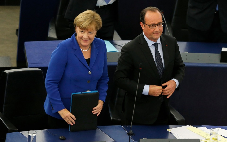 Germany and France try to turn tide of European skepticism