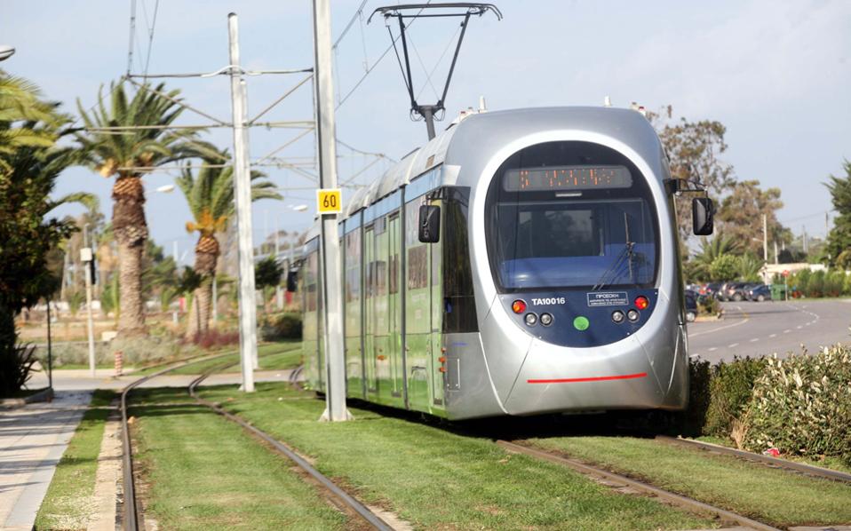 Tram service on Sunday stopped from Syntagma to Mouson