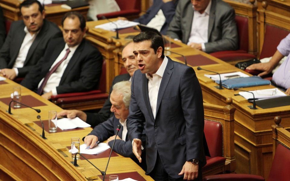 Opposition tells Tsipras he has to go it alone