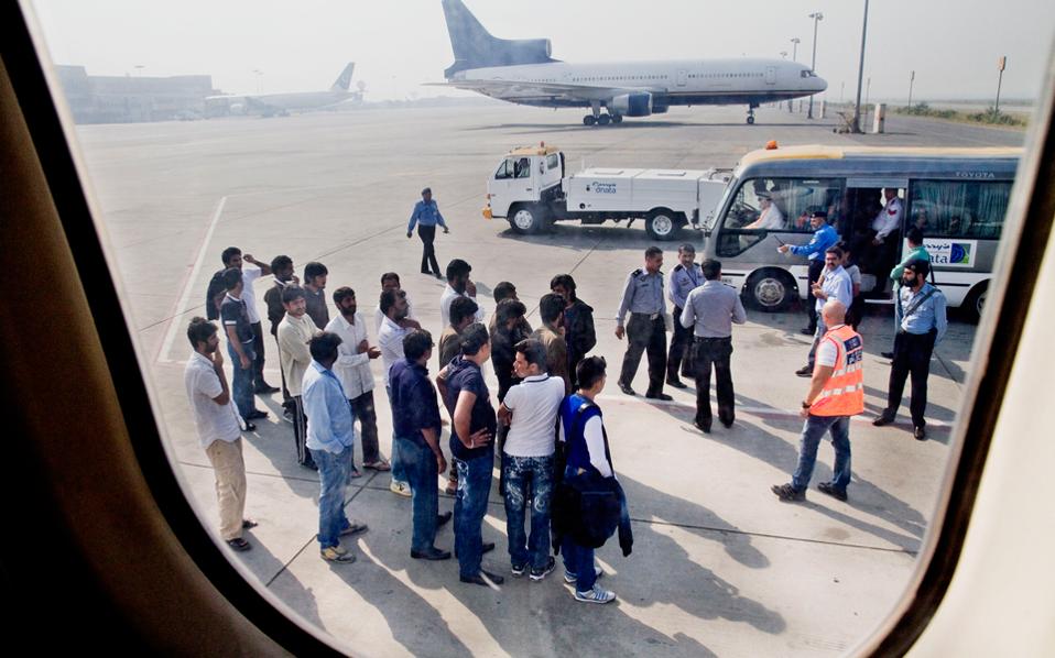 Greece repatriates undocumented migrants