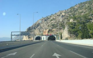 Tunnels on Athens-Corinth highway to be closed for maintenance