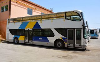 Four open-top buses have turned into white elephants for OASA