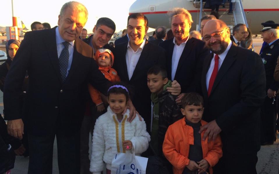 Greece carries out first relocation of refugees, to Luxembourg