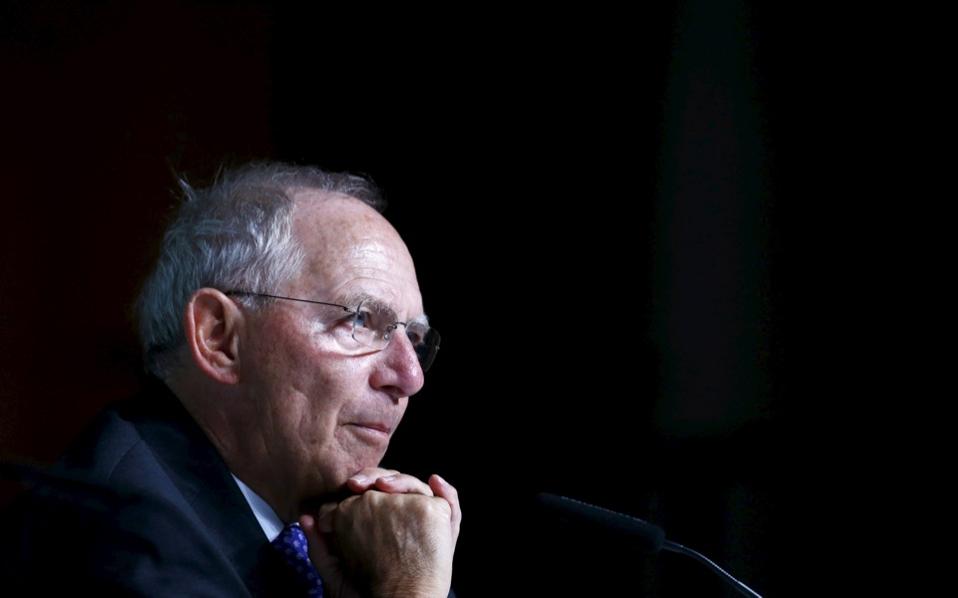 Schaeuble says wants 10 bln eur for Greek banks paid by next week