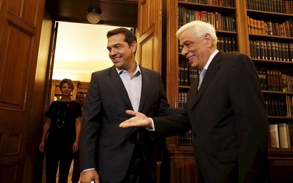 Greek PM calls on president to convene meeting of political leaders