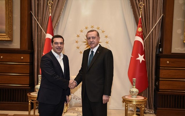 Tsipras and Erdogan meet in Paris after refugee deal, Twitter spat