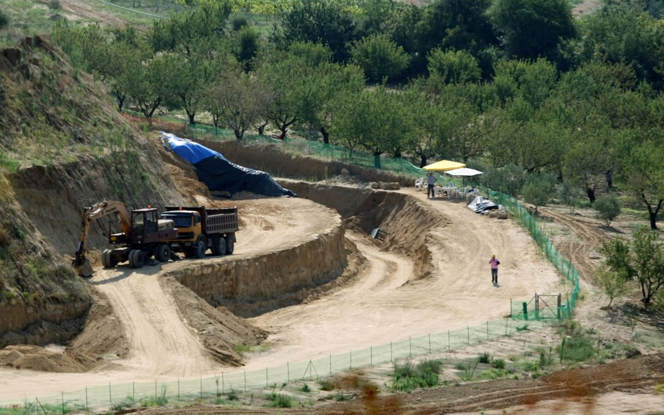 Protection measures for site of Amphipolis Tomb completed