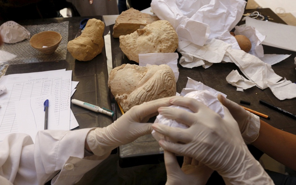Greece a transit country for trade in illicit antiquities from Syria, Iraq