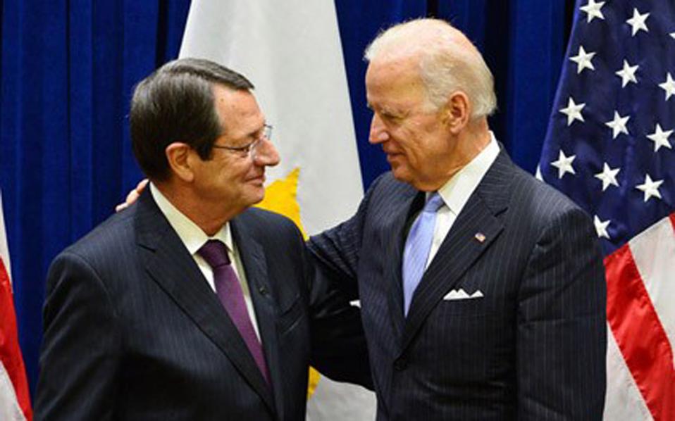 Biden, Anastasiades discuss Cyprus on the phone