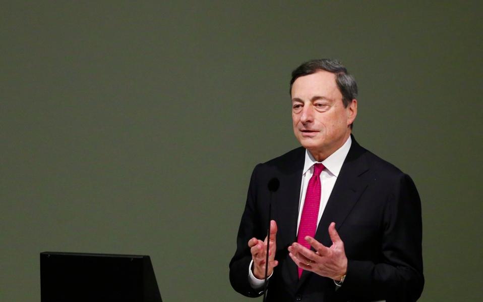 Draghi: ECB waiver for Greek debt depends on bailout compliance