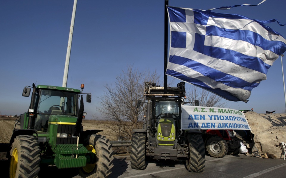 Greek farmers rail against Tsipras as taxes loom