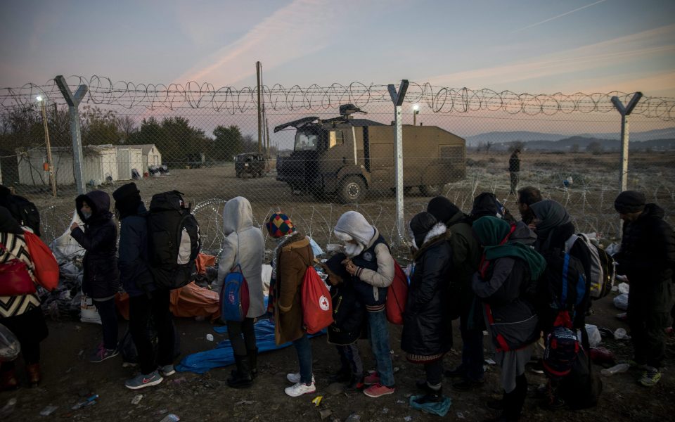 NGOs ask for migrant camp to open again as cold sets in