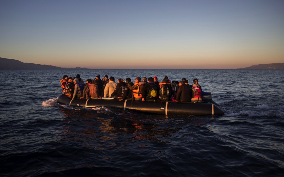 Refugees, migrants rescued in the Aegean