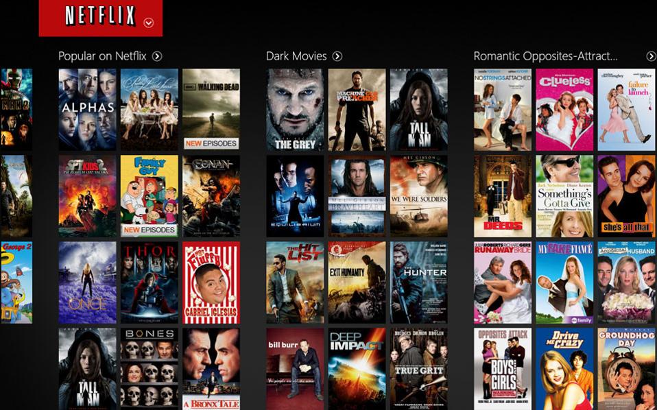 Netflix available to Greek subscribers
