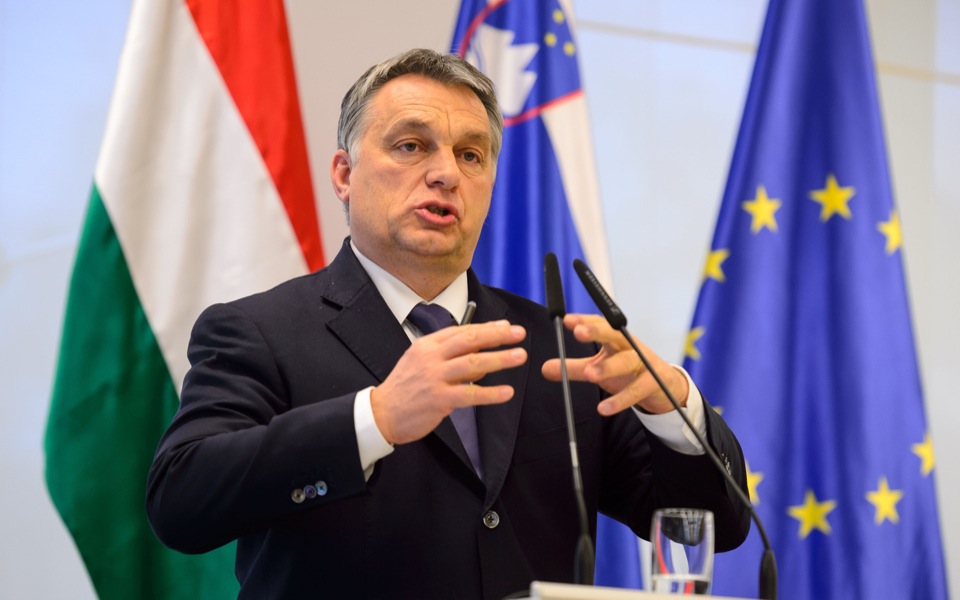 Hungary’s Orban urges fence between Greece and FYROM, Bulgaria