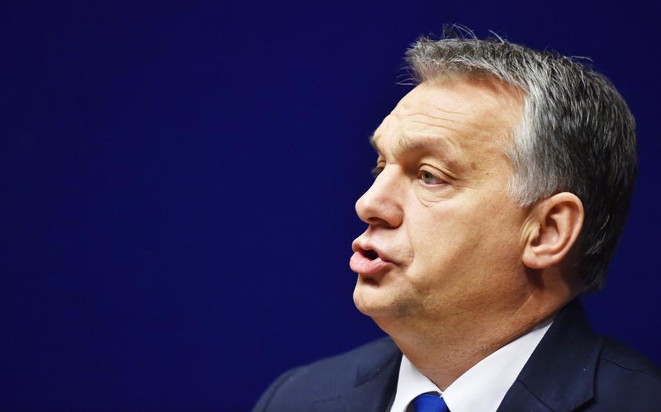 EU should erect new Greek frontier to stop migrants, Hungarian PM says