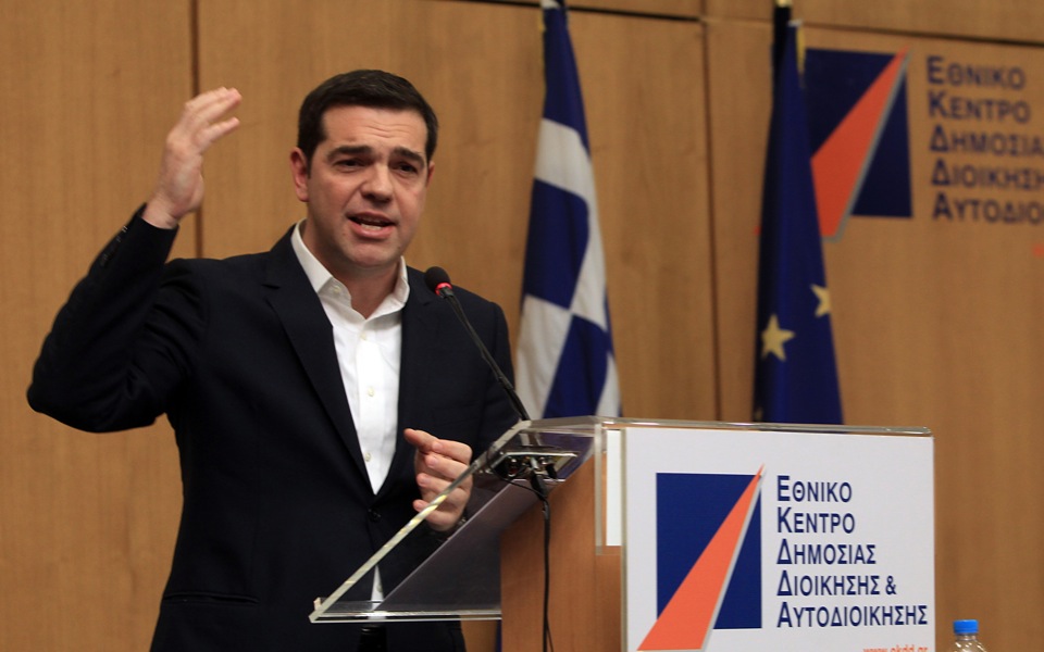 Tsipras: Greece wants to bring forward hirings in health and education