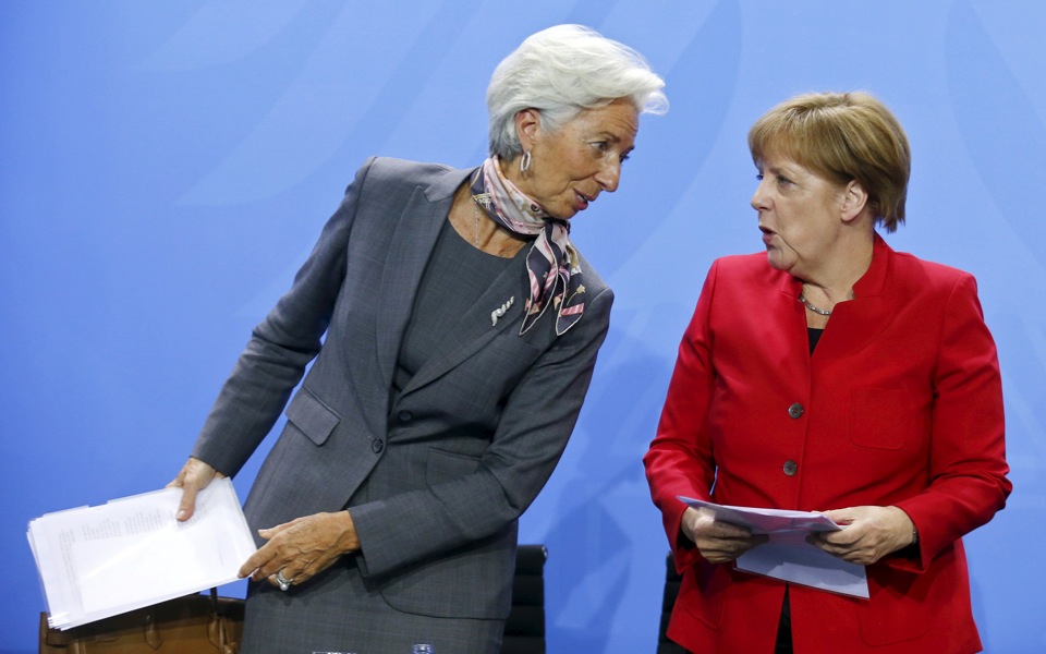 Merkel: Greek deal must include IMF, but no debt relief