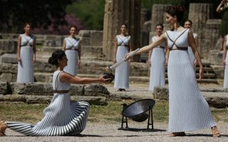 Backup flame for Rio lit in birthplace of ancient Olympics