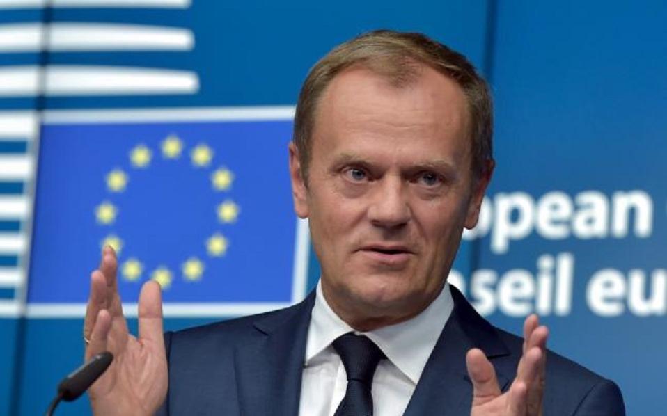 EU’s Tusk calls for eurogroup on Greece within days