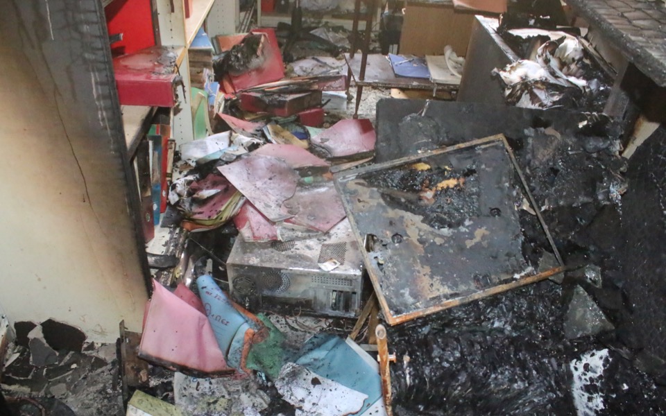 Transport ministry department targeted in Argos arson attack