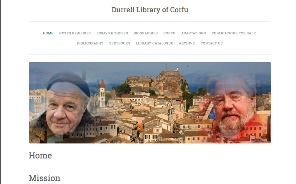 Durrell Library of Corfu launches new website