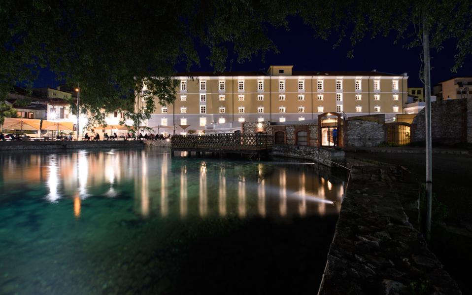 Tobacco warehouse transformed into five-star hotel in northern town of Drama