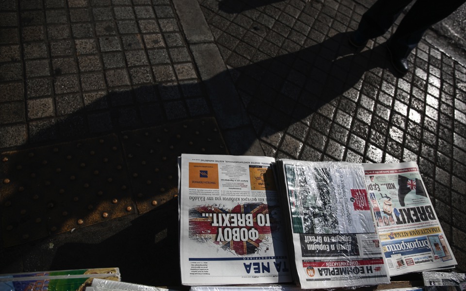 Greece’s fragile economy expected to take another hit, this time from British vote to leave EU