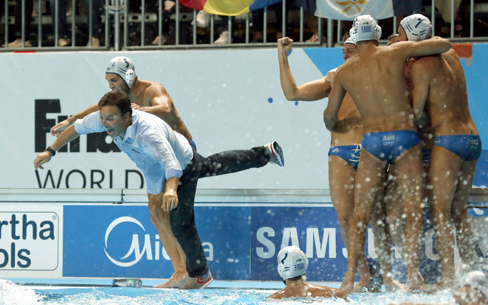 Greece finishes third in water polo’s World League