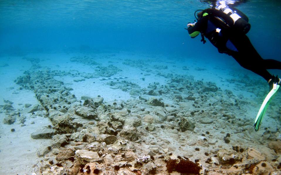 Ancient underwater city at risk