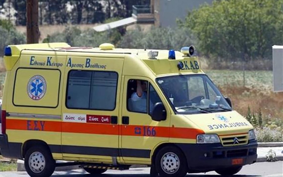 Ambulance attacked at northern Greece migrant camp