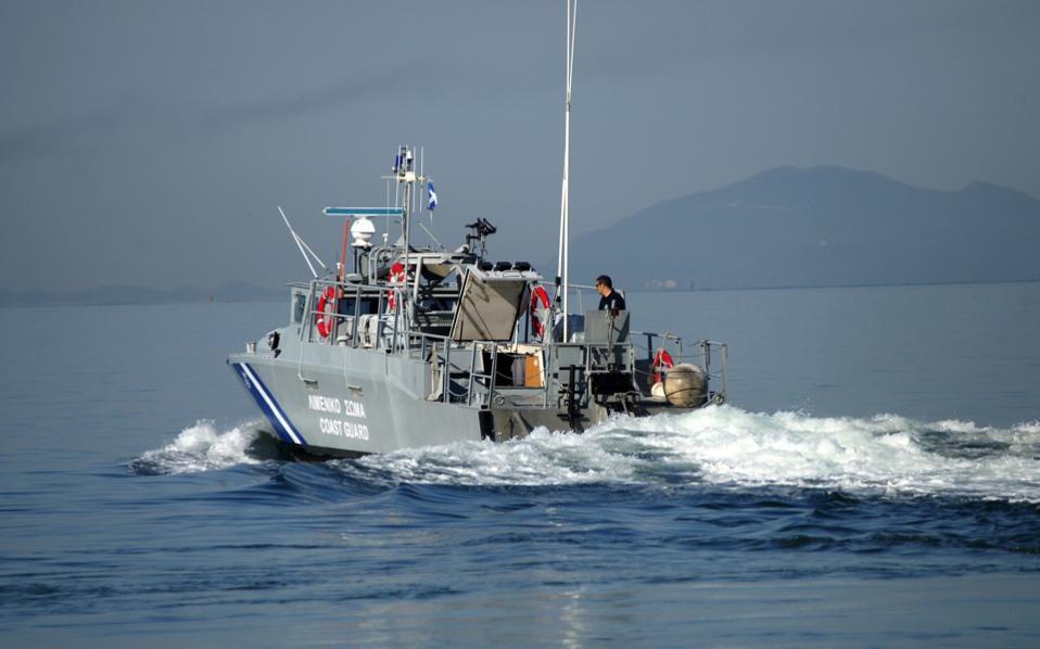 Coast guard in search and rescue operation off Corfu