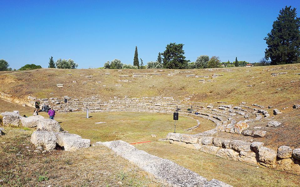 Restoration of ancient Theater of Eretria under way, regional governor says