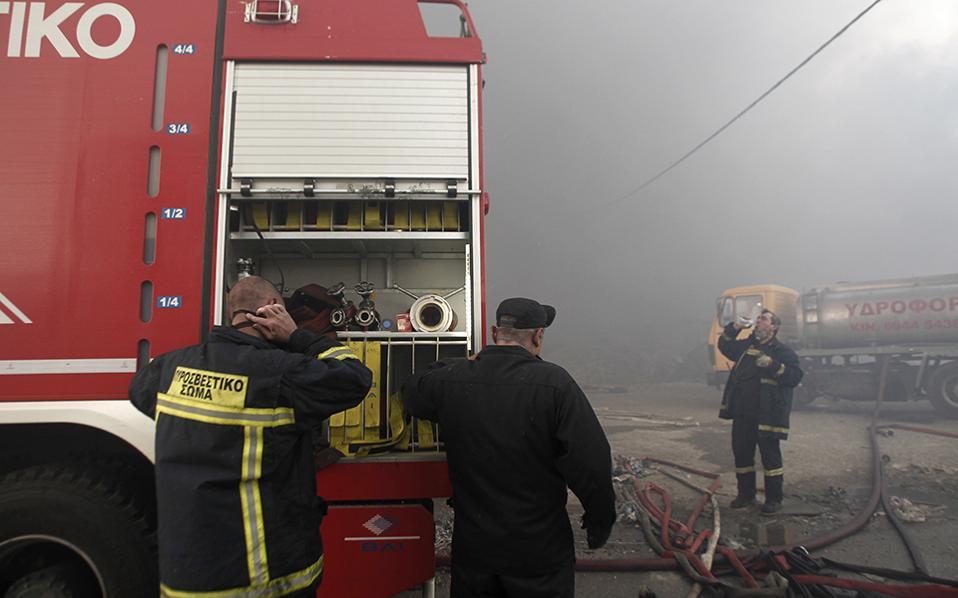 Six injured in Chios fire