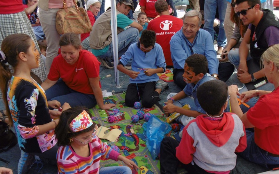 Lesvos refugee camp transformed by activities, classes