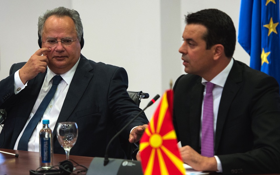 Kotzias, Poposki discuss confidence-building measures, steer clear of name issue