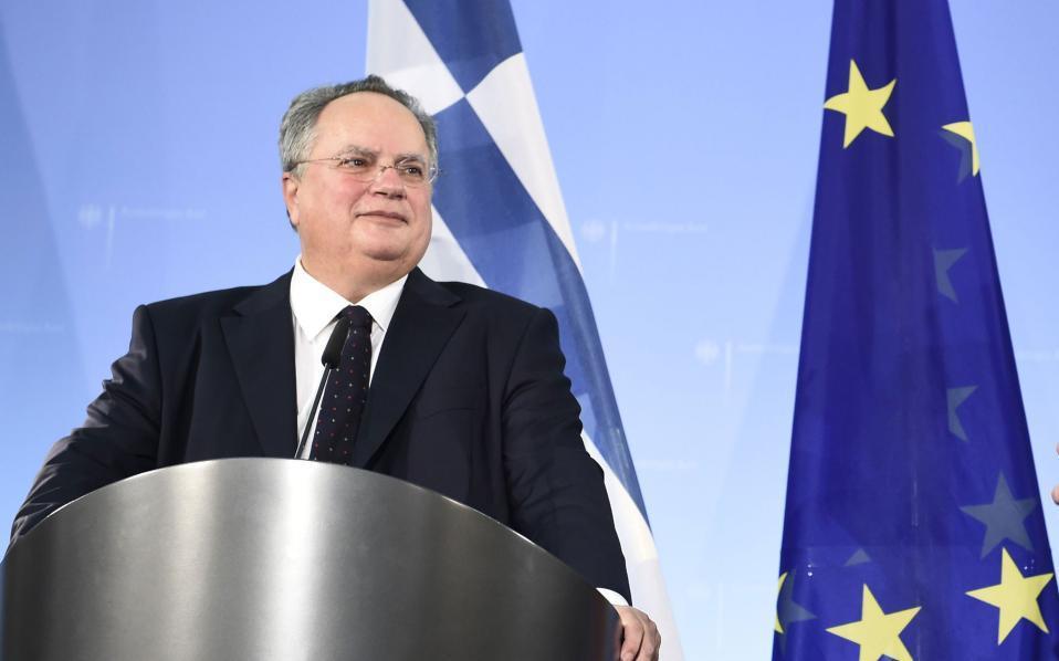 Kotzias in FYROM to address meeting of country’s ambassadors
