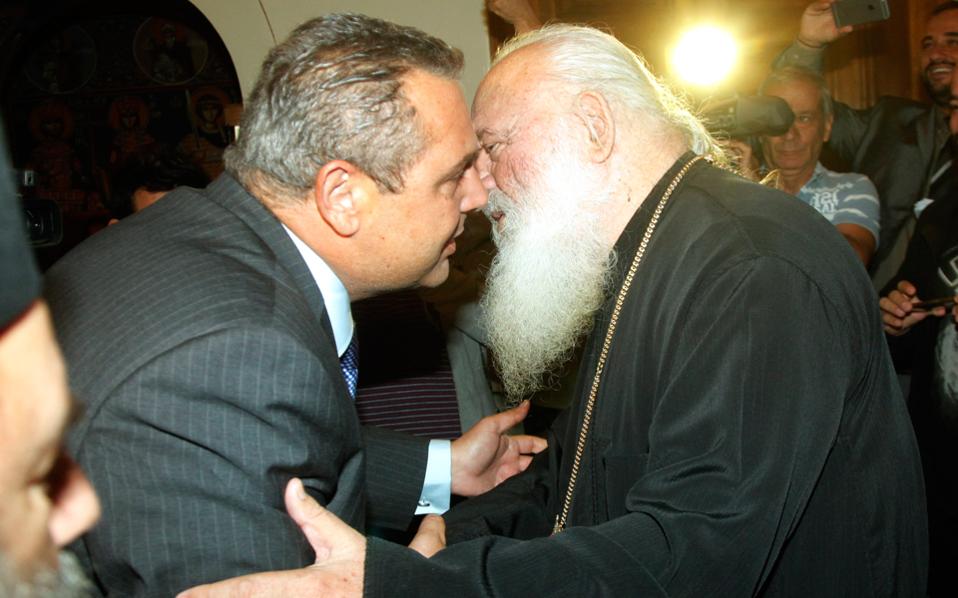 Kammenos suggests will block changes to religious classes